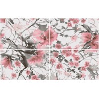 Панно Line Clove (из 4-х плиток) 50x80