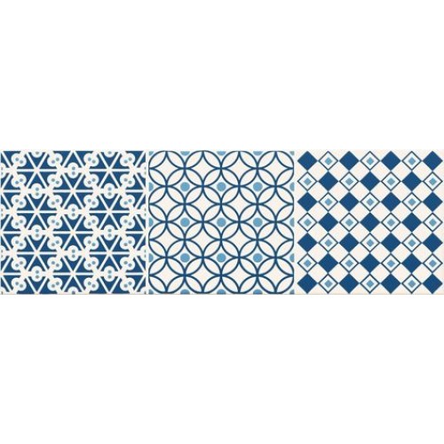 Tubadzin Декор Avignon cobalt 1 14,8x44,8 