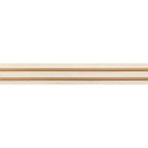 Tubadzin Бордюр Bellante beige STR listwa 9x59,8 