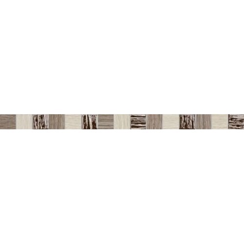 Tubadzin Бордюр Biloba Grey 3,9x60,8 