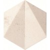 Tubadzin Декор Free Space White hex STR 11x12,5