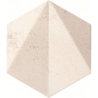 Декор Free Space White hex STR 11x12,5