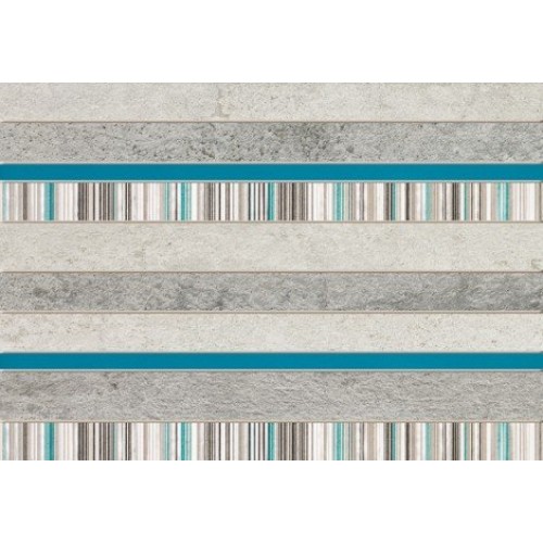 Tubadzin Декор Gris Dekor turkus CER 25x36 