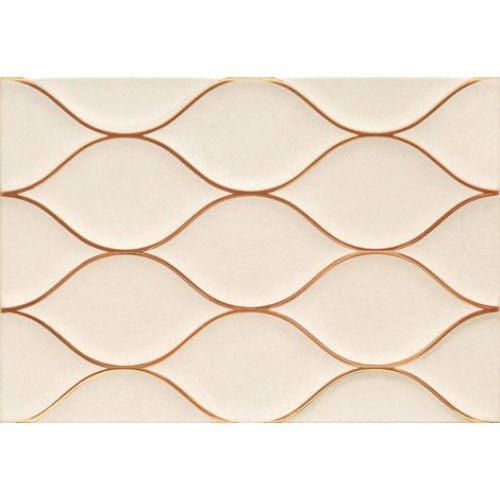 Tubadzin Декор Navona Dekor beige 25x36 