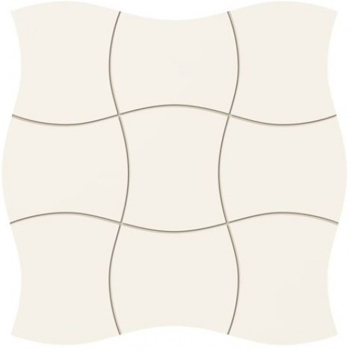 Tubadzin Мозаика Royal Place White 