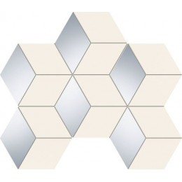 Мозаика Senza white hex