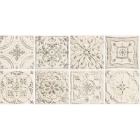 Декор Tinta white (микс из 8-ми рисунков) 14,8x14,8