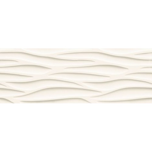 Tubadzin Плитка Unit Plus white 3 STR 32,8x89,8 