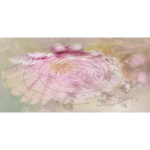 Valentto Декор Мечта вставка песочный Цветок Отражение 20x40 08-05-23-370-2