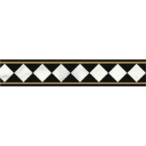 Villeroy & Boch Бордюр Victorian Marble Diamond Border 7,5x40 K1425MKB40