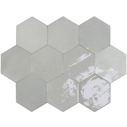 WOW Плитка Zellige Hexa Grey 10,8x12,4 