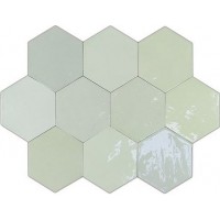 Плитка Zellige Hexa Mint 10,8x12,4