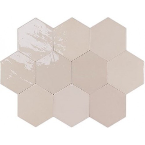 WOW Плитка Zellige Hexa Nude 10,8x12,4 