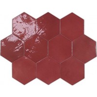 Плитка Zellige Hexa Wine 10,8x12,4