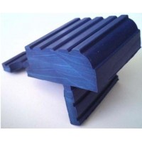 Противоскользящий резиновый профиль , синий 5x118,5