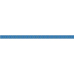 Бордюр Разрезной Люстрированный Синий 1,3x25