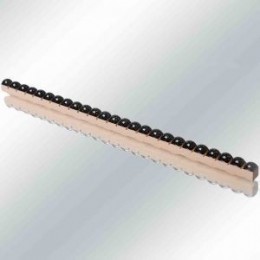 Бусинки черные 0,7x25