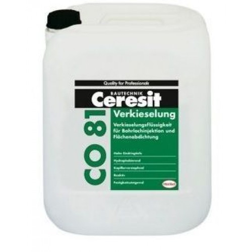 Ceresit CО 81 Инъекционное средство для блокирования капиллярной влаги в кладках (30 кг) 