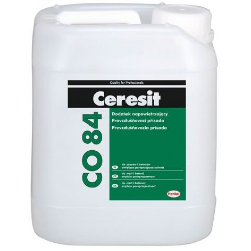 Ceresit CО 84 Воздухововлекающая добавка для изготовления пористых штукатурок (5 л) 