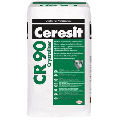 Ceresit CR 90 Сrystaliser Масса гидроизоляционная с уплотняющим эффектом (25 кг) 