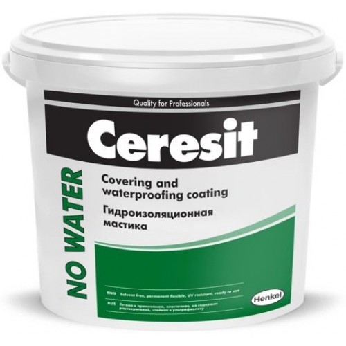 Ceresit NO WATER Гидроизоляционная мастика 20 кг 