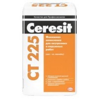 CT 225 Финишная шпатлевка для наружных и внутренних работ, белая (25 кг)