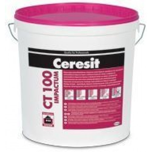 Ceresit CT 100 Impactum Ударопрочная эластичная штукатурно-клеевая масса для пенополистирола 25 кг 