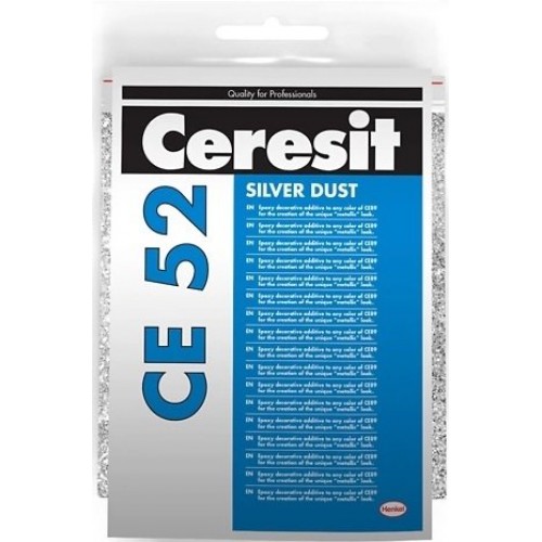 Ceresit Добавка к затирке CE 52 Деоративная для эпосидной затири Silver Dust (75 гр) 
