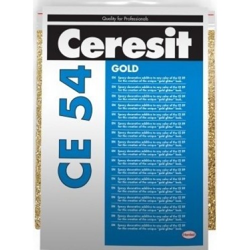 Ceresit Добавка к затирке CE 54 Деоративная для эпосидной затири Gold (75 гр) 