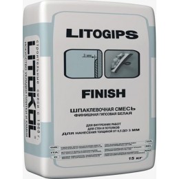 LITOGIPS FINISH Финишная шпатлевка 15 кг
