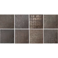 Декор Costruire Lamiera Mix Ruggine 25x25