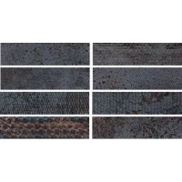 Керамогранит Costruire Metallo Strong Mix Nero 30x120