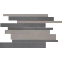 Декор Docks Mosaico Brick Grey Black 30x40