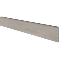 Плинтус Docks Battiscopa Silver Rett. 7,5x60