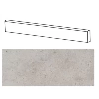 Плинтус Battiscopa Downtown Ash rettificato 6,5x80