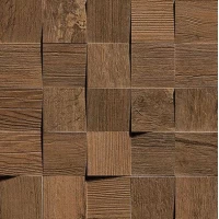 Декор Axi Dark Oak Mosaico 3D 35x35