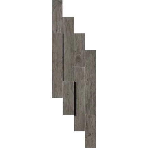Atlas Concorde Декор Axi Grey Timber Brick 3D 20x44 AMWD