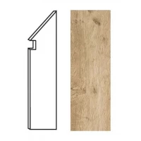 Плинтус Axi Golden Oak Battiscopa Sag.DX 7,2x30