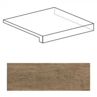 Ступень Axi Brown Chestnut Scalino Angolare DX 22,5x22,5