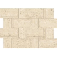 Мозаика Marvel Travertine Sand Mosaico Basketweave
