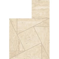 Мозаика Marvel Travertine Sand Mosaico Tessellation
