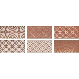 Декор Riabita il Cotto Inserto New Glam Mix S/6 Warm 20x40