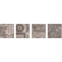 Декор Riabita il Cotto Inserto Pattern Grey S/4 20x20 1046934