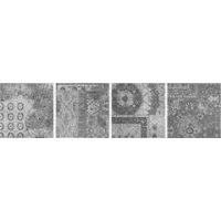 Декор Riabita il Cotto Inserto Pattern Grey S/4 20x20 1046936