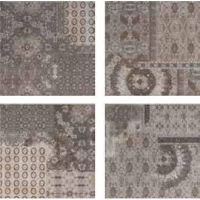 Декор Riabita il Cotto Inserto Pattern Grey S/4 40x40