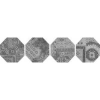 Декор Riabita il Cotto Ottagona Pattern Grey S/4 24x24