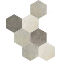 Керамогранит Riabita il Cotto Esagona Mix Minimal (Industrial, Minimal, Shabby Chic) 24x27,7