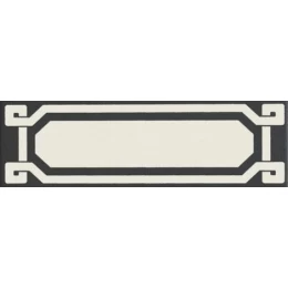 Бордюр Old England Listello Black Dover 6x20