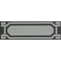 Бордюр Old England Listello Black London 6x20