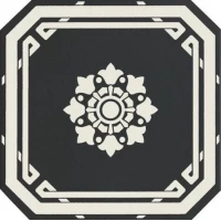 Керамогранит Old England Ottagono Black Dover 20x20